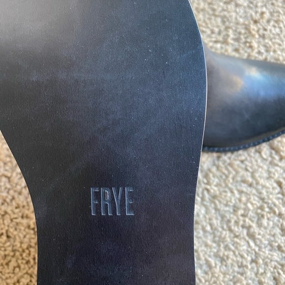 Like New- Frye Black Ankle Boots - Picture 6 of 8